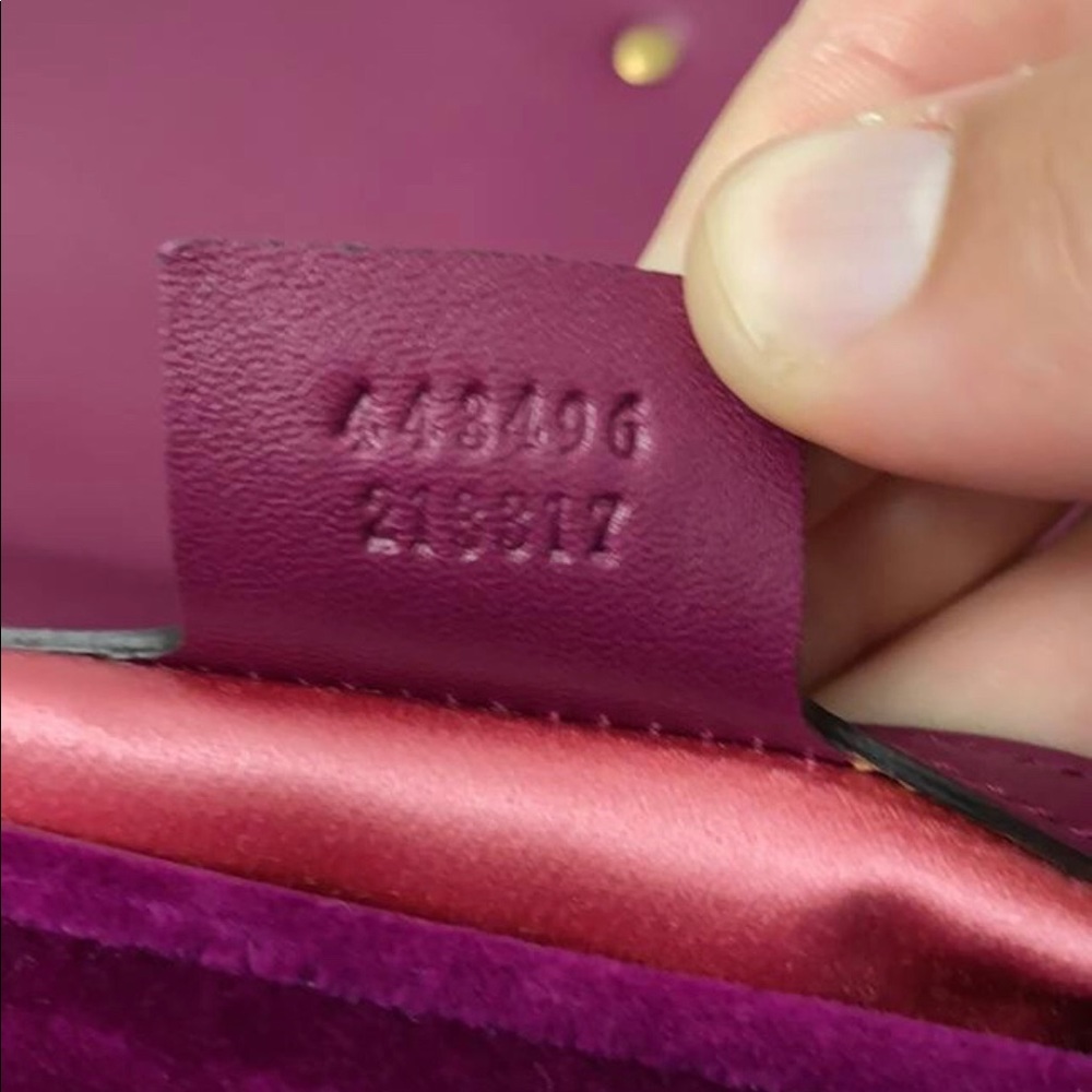 Women’s velvet mini Gucci marmont bag , - Picture 5 of 8